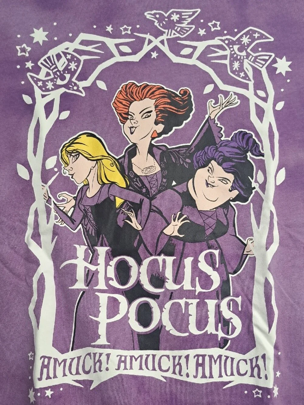 Hocus Pocus Purple Girls' Graphic Tee – Kids Shirts & Tops